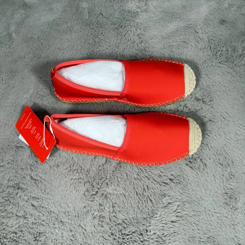 NWT‎ SEA STAR BEACHWEAR Women Beachcomber Orange Espadrille Water Shoes  W 11